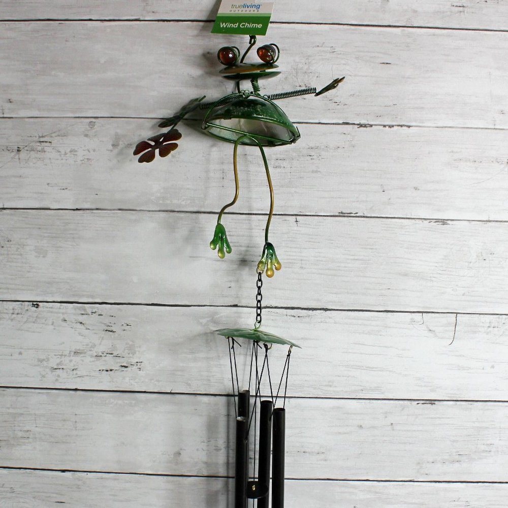 NEW Metal Wind Chime Noise Maker Garden Patio Outdoor Yard Decor Frog